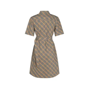 ARCHIVE BEIGE COTTON SHIRT DRESS