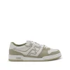 BEIGE AND WHITE LEATHER MATCH SNEAKERS