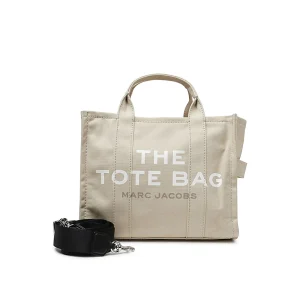BEIGE CANVAS MEDIUM TOTE BAG