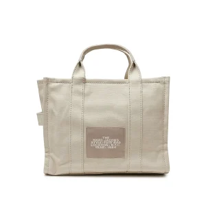 BEIGE CANVAS MEDIUM TOTE BAG
