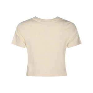 BEIGE COTTON BABY FOX T-SHIRT