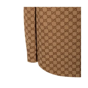 BEIGE COTTON CASUAL JACKET