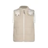BEIGE COTTON DOWN JACKET
