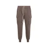 BEIGE COTTON MASTODON CUT PANTS