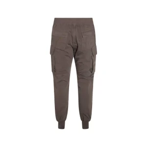 BEIGE COTTON MASTODON CUT PANTS