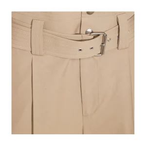 BEIGE COTTON PANTS