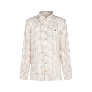 BEIGE COTTON SHIRT