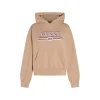 BEIGE COTTON SWEATSHIRT