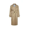 BEIGE COTTON TRENCH COAT