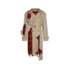 BEIGE COTTON TRENCH COAT