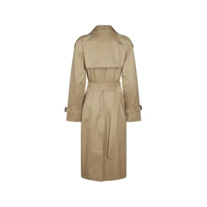 BEIGE COTTON TRENCH COAT