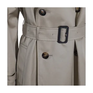 BEIGE COTTON TRENCH COAT