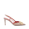 BEIGE LEATHER PUMPS