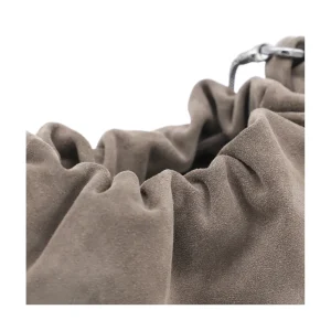 BEIGE LEATHER SHOULDER BAG