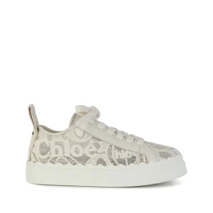 BEIGE LEATHER SNEAKERS