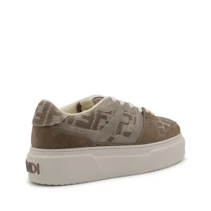 BEIGE LEATHER SNEAKERS