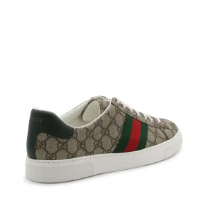 BEIGE LEATHER SNEAKERS