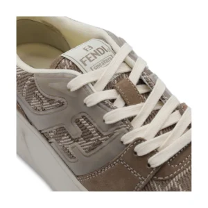 BEIGE LEATHER SNEAKERS