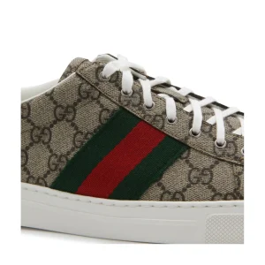 BEIGE LEATHER SNEAKERS