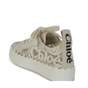 BEIGE LEATHER SNEAKERS