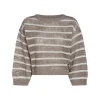 BEIGE LINEN KNITWEAR