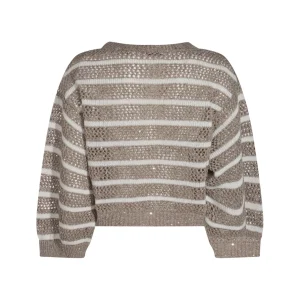 BEIGE LINEN KNITWEAR