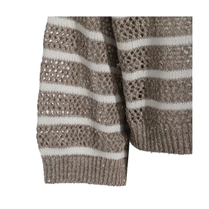 BEIGE LINEN KNITWEAR