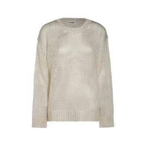 BEIGE SILK KNITWEAR