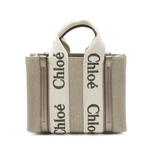 BEIGE WOODY TOTES