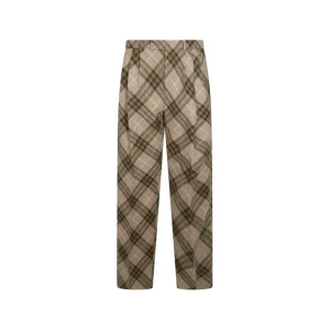 BEIGE WOOL PANTS