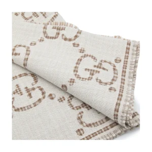 BEIGE WOOL SCARVES