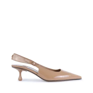 BISCUIT LEATHER AMEL PUMPS