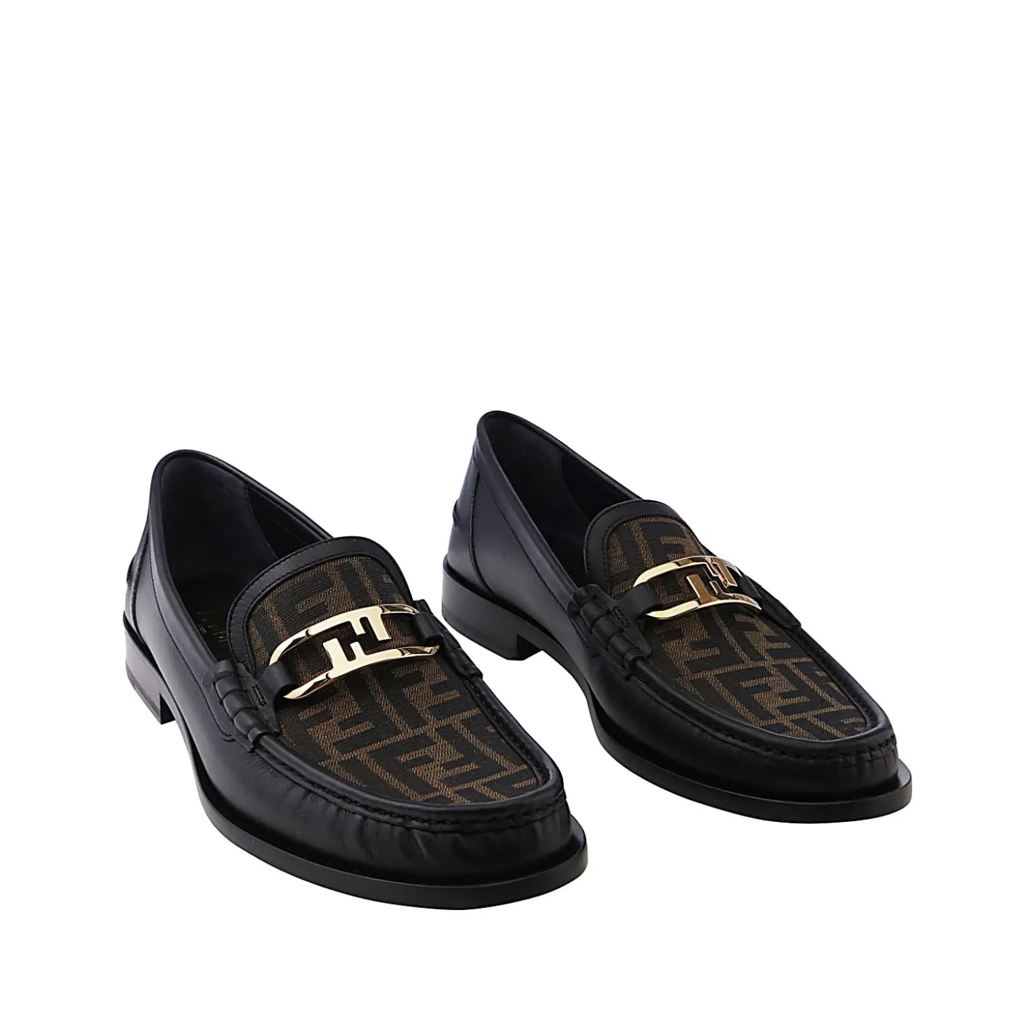 black_and_brown_leather_l_1.webp BLACK AND BROWN LEATHER LOAFERS