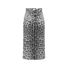 BLACK AND GREY SKIRT