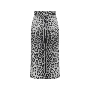 BLACK AND GREY SKIRT