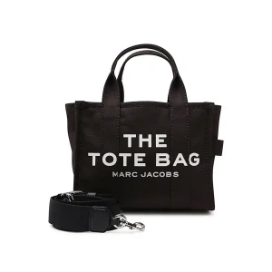 BLACK AND WHITE CANVAS TOTE BAG