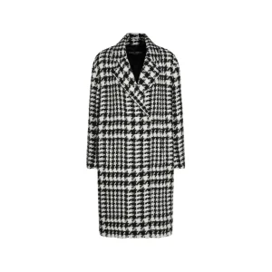 BLACK AND WHITE COAT
