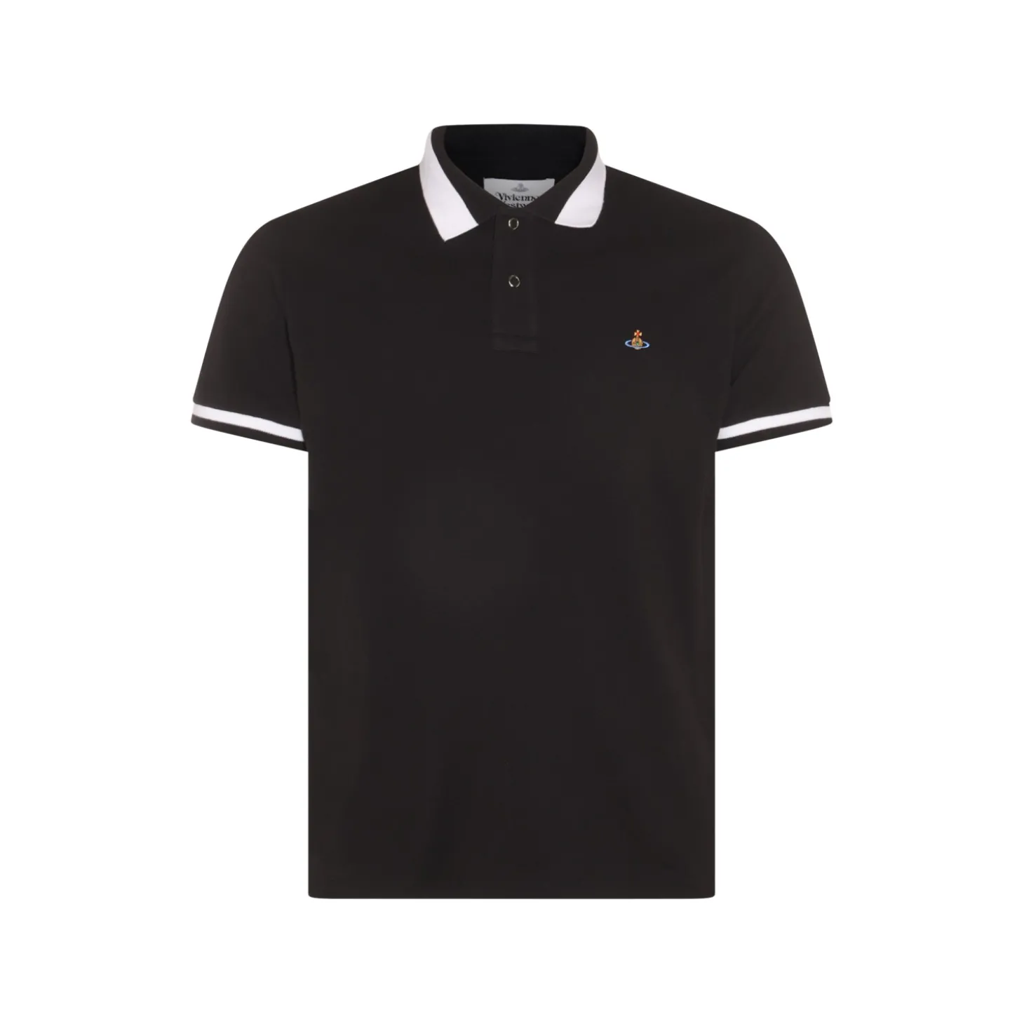 black_and_white_cotton_po_0.webp BLACK AND WHITE COTTON POLO SHIRT
