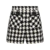 BLACK AND WHITE SHORTS