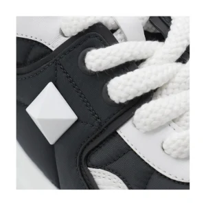 BLACK AND WHITE SNEAKERS