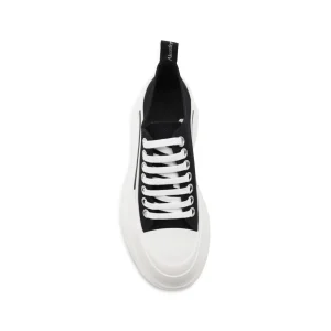 BLACK AND WHITE SNEAKERS