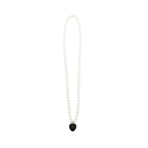 BLACK BRASS NECKLACE