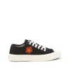 BLACK CANVAS SNEAKERS