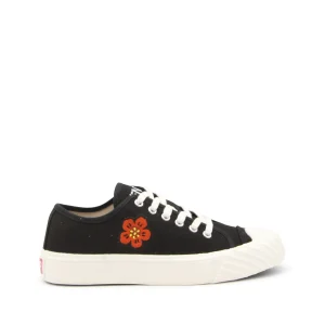 BLACK CANVAS SNEAKERS