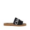 BLACK CANVAS WOODY FLATS