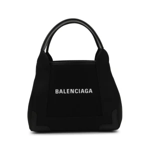 BLACK CANVAS XS CABAS TOTE BAG