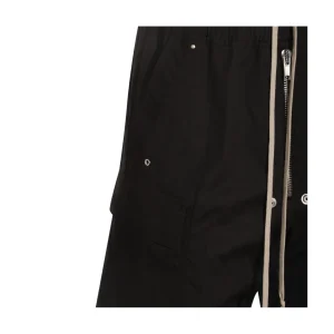 BLACK CARGO PANTS