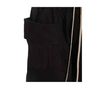 BLACK COTTON CREATCH CARGO SHORTS