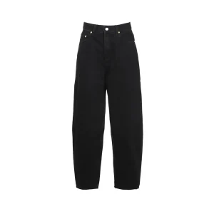 BLACK COTTON DENIM JEANS
