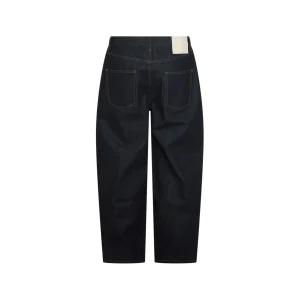 BLACK COTTON DENIM JEANS